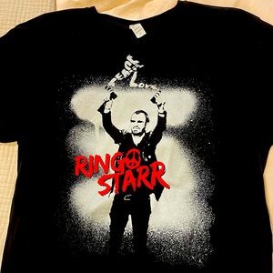 Ringo Starr t-shirt black large